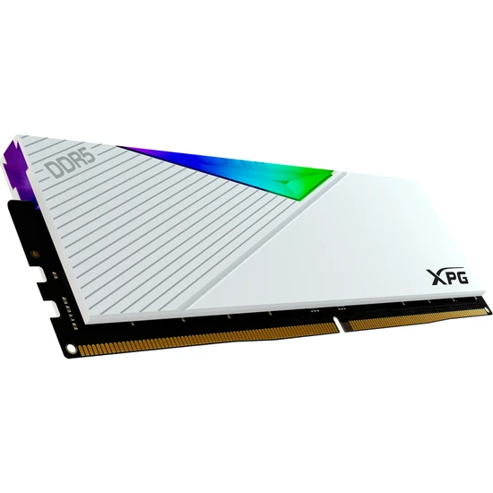 Adata XPG Lancer RGB 16GB 5200 MHz DDR5 CL38 Ram - Beyaz AX5U5200C3816G-CLARWH