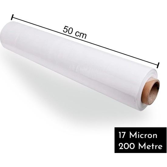 Antaç Streç Film Şefaf Palet 17 Micron - 200 Metre Fiyatı