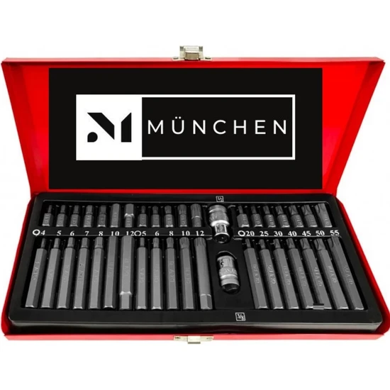 München 40 Parça Torx Bits Set