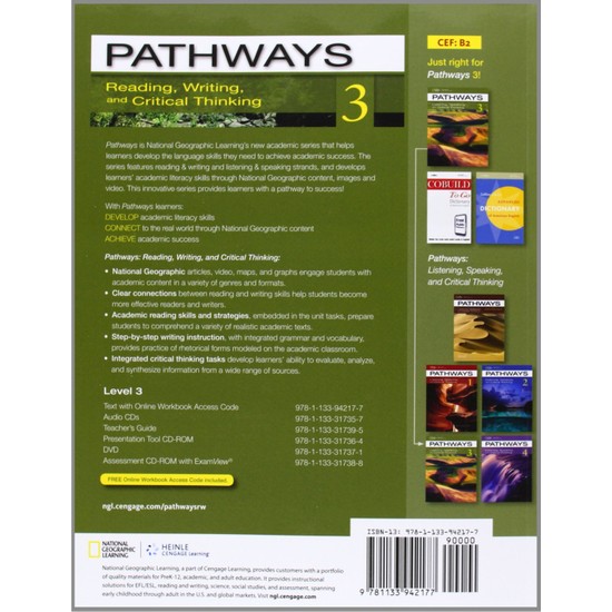 pathways 3 reading writing and critical thinking key