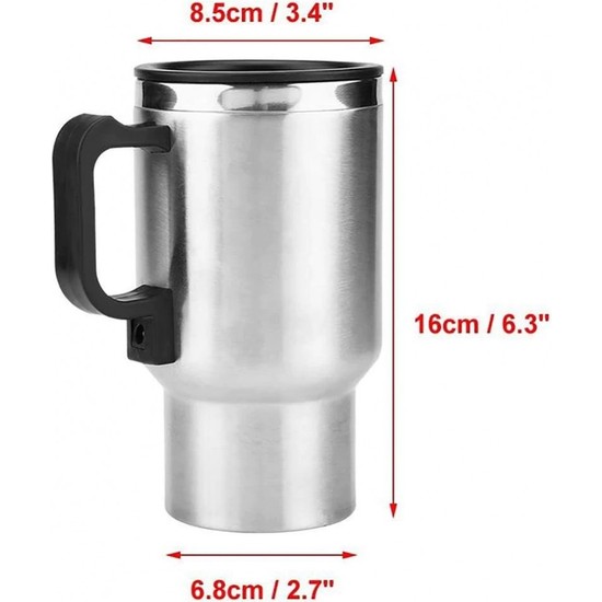 Ms Group Araç Içi Su Isıtıcı Çelik Oto KettleTermos Mug Fiyatı