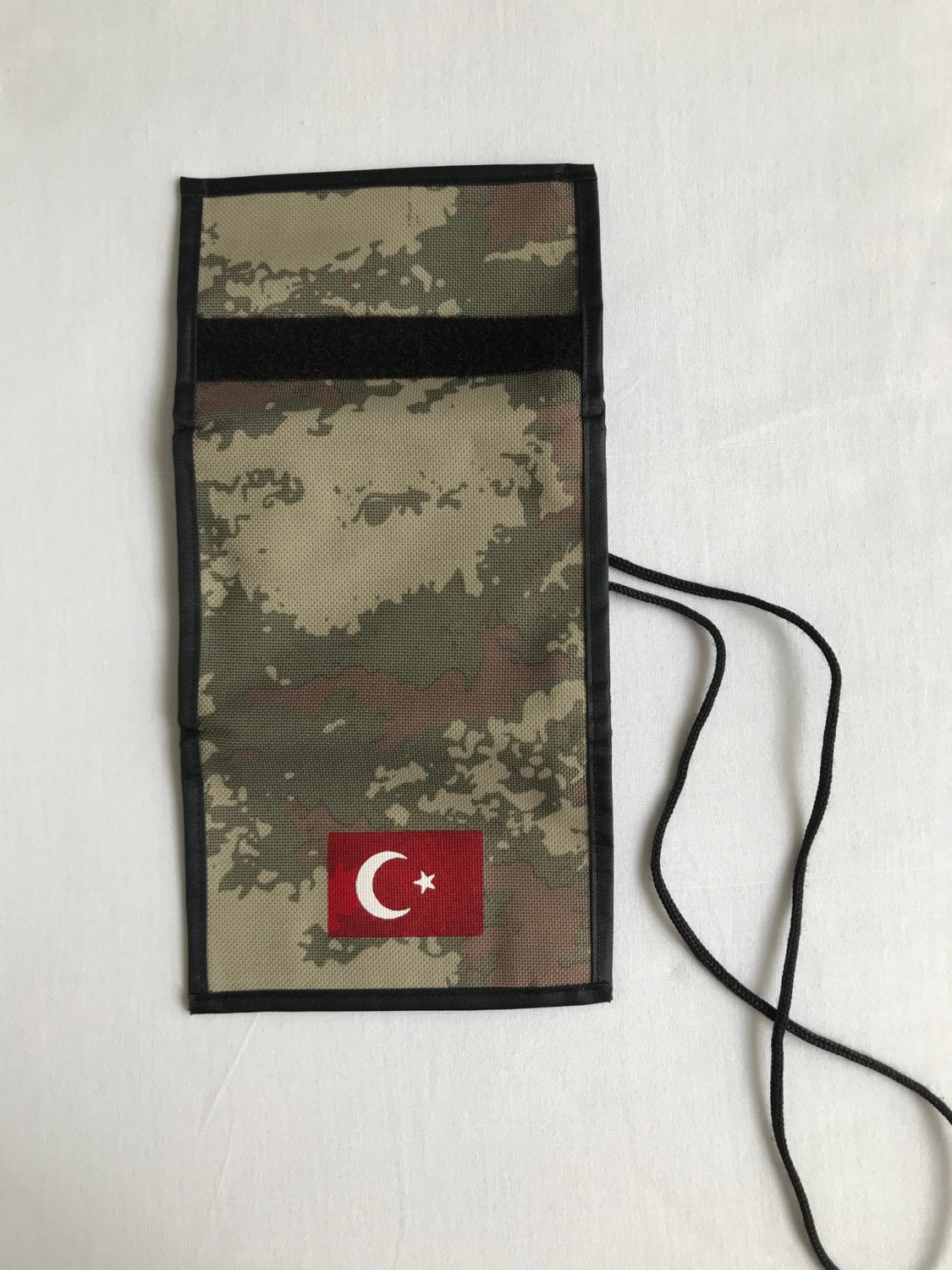 Ay Askeri Malzeme Asker Cüzdanı - 110 Askeri Kamuflaj Renkli Küçük Boy Cırt Cırtlı Kapama görsel 3