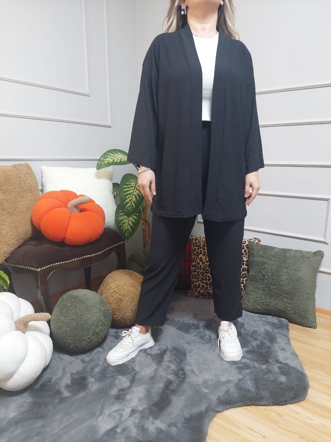 Bittibitti Siyah Kimono Takım görsel 3