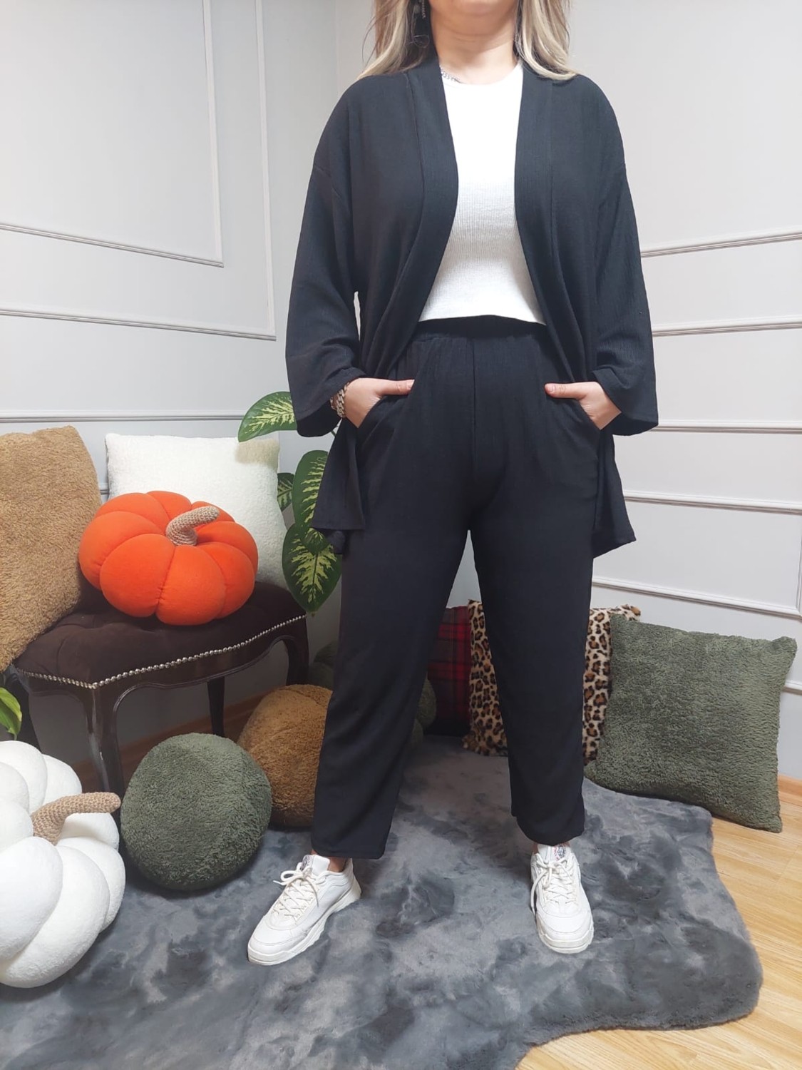 Bittibitti Siyah Kimono Takım görsel 5