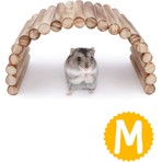 Alyones (30 cm x 12 cm) Hamster Gerbil Fare Sıçan Gine Domuzu Veya Diğer Küçük Hayvanlar Için Köprü Merdiveni