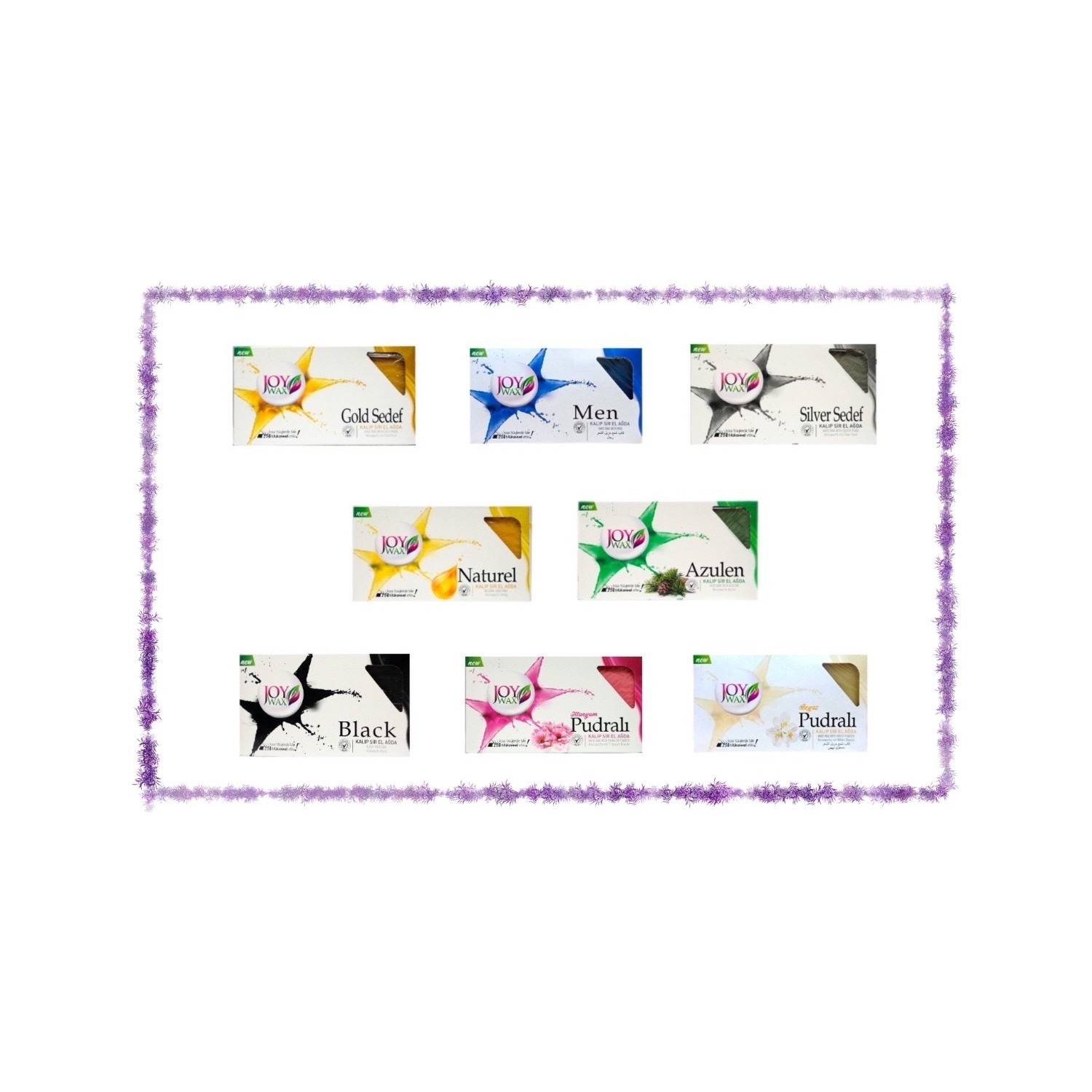 Joy Wax Kalıp Sir El Agda 500GR * 8 Çeşit Fiyatı