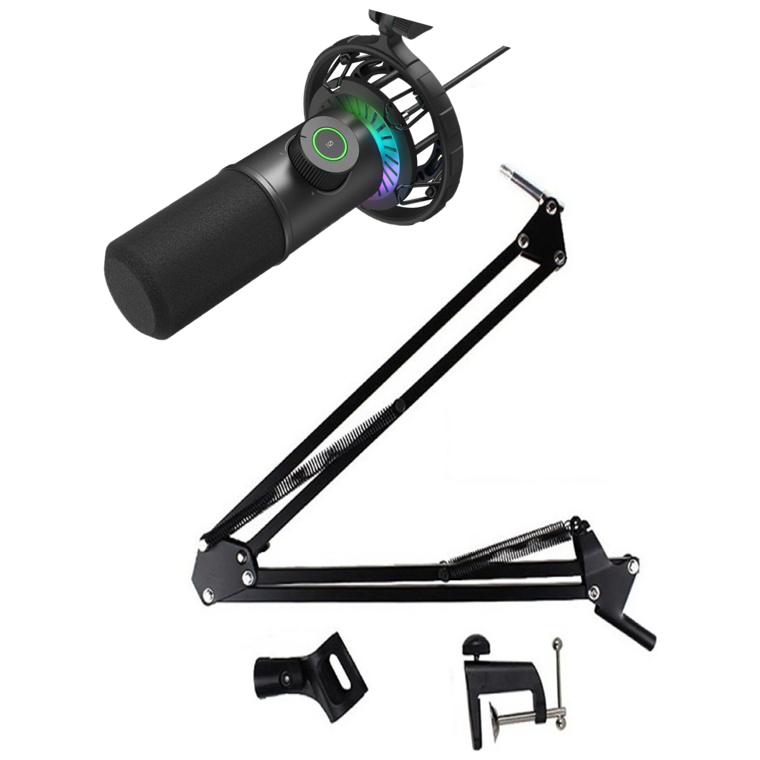 Fifine K658 USB Mikrofon Rgb Yayıncı - Oyuncu - Bilgisayar Mikrofonu ...