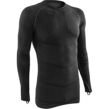 Decathlon Kipsta Yetişkin Uzun Kollu Termal Içlik - Siyah - Keepdry 500