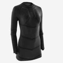 Decathlon Kipsta Yetişkin Uzun Kollu Termal Içlik - Siyah - Keepdry 500