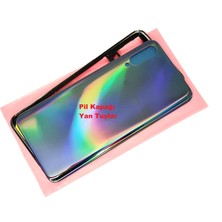 Tkgz Samsung Galaxy A50 A505 kasa Arka Pil Batarya Kapağı SİYAH