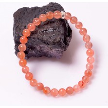 Taş Sandığı Yemen Akik Taşı Bileklik - 6 mm