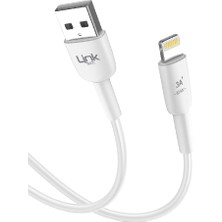 LinkTech K601 Safe Lightning USB Pd 3A Şarj Kablosu