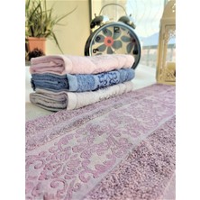 Z&n Style Bukle Jakarlı 70X140 Cm. Banyo Havlusu