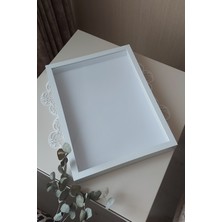 Verda Çerçeve 32X42 cm 5 cm Derinlikli Anı Çerçevesi! Slim Tip Anı Çerçevesi! Gül Kutusu! Kayar Camlı