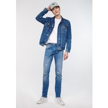 Mavi Erkek Jake Mavi Yırtıklı Street Jean Pantolon 0042283796