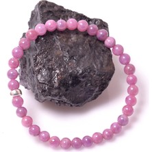 Taş Sandığı Yakut Taşı Bileklik - 5 mm