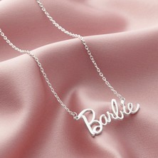 Nida Jewelry 925 Ayar Gümüş Barbie Kolye