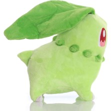 Threemb Toys Pokemon Yüksek Kalite Peluş Chikorita