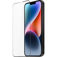 Polhammobile Polham 9h 0.3mm Iphone 13, 13 Pro ve 14 6.1 Inch Uyumlu Ful Kaplama Kırılmaz Ekran Koruyucu