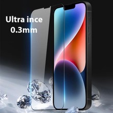 Polhammobile Polham 9h 0.3mm Iphone 13, 13 Pro ve 14 6.1 Inch Uyumlu Ful Kaplama Kırılmaz Ekran Koruyucu