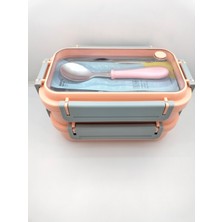 Vagonlife Vagon Life Lunchbox Paslanmaz Çelik 1200ML Turuncu