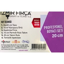 Izmir Fırça Luna Profesyonel Boyacı Seti 20 Cm  Kod: 8696211010529 