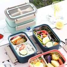 Vagonlife Vagon Life Lunchbox Paslanmaz Çelik 800ML XC-493 Pembe