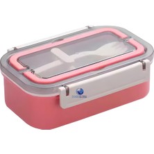 Vagonlife Vagon Lıfe Lunchbox Paslanmaz Çelik 800ML XC-493 Pembe