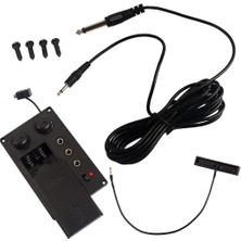 Perfk 4/4 Elektronik Keman Fiddle Eq Pickup Piezo Kablo Tel Seti ile (Yurt Dışından)