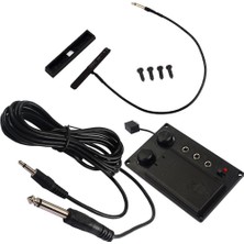 Perfk 4/4 Elektronik Keman Fiddle Eq Pickup Piezo Kablo Tel Seti ile (Yurt Dışından)