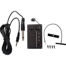 Perfk 4/4 Elektronik Keman Fiddle Eq Pickup Piezo Kablo Tel Seti ile (Yurt Dışından)