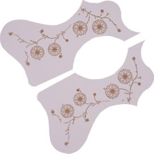 Perfk 6 Adet Akustik Gitar Pickguard Çiçek Anti-Scratch Parçaları Sol / Sağ El (Yurt Dışından)