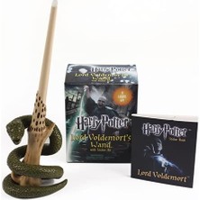Harry Potter Voldemort's Wand With Sticker Kit: Lights Up! (Rp Minis)
