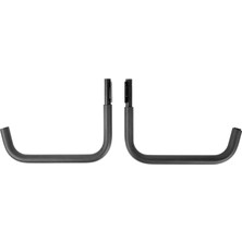Perfk 2 Adet Kayık Askısı Snowboard Wakeboard Kayak Duvar Montajı 100LB Kapasite (Yurt Dışından)