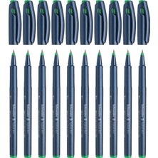 Schneider Topball 857 Roller Pen 0.6 Uç 10 Lu Set Yeşil
