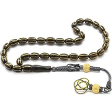 Tesbihname 1000 Ayar Gümüş Kazaz Püsküllü Pirinç Karpuz Yarma Arpa Kesim Rus Oltu Tesbih