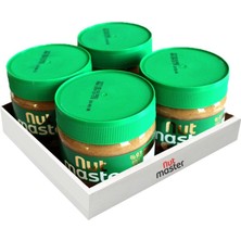 Nut Master Şeker İlavesiz Yer Fıstığı Ezmesi %93 (340 gr x 4)
