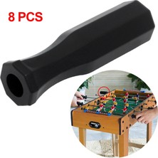 Perfk 8pcs Foosball Sap Tutamaklar /8 Inç Foosball Çubuklar Sekizgen Kulplar (Yurt Dışından)