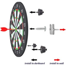 Perfk Donanım Kiti Vidaları Asmak Için Duvar Braketi - Paslanmaz Çelik (Yurt Dışından)