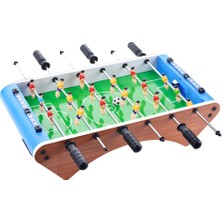 Perfk Klasik Masa Futbolu - 50X25X12,5CM Masif Ahşap Masa Futbol Oyunu (Yurt Dışından)