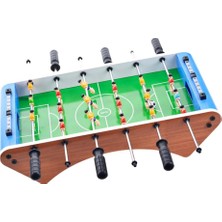 Perfk Klasik Masa Futbolu - 50X25X12,5CM Masif Ahşap Masa Futbol Oyunu (Yurt Dışından)