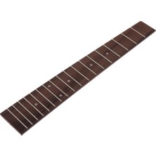 Perfk Rosewood 18 Frets Ukulele Kömülü Luthıer Aracak Yedek Parçaları Beyaz Dot (Yurt Dışından)