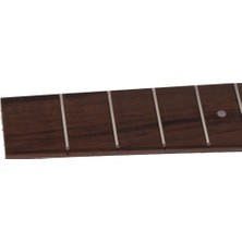 Perfk Rosewood 18 Frets Ukulele Kömülü Luthıer Aracak Yedek Parçaları Beyaz Dot (Yurt Dışından)