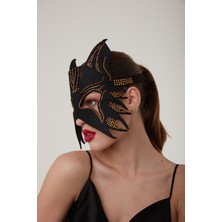 Pormask Siyah Kedi Parti Maskesi