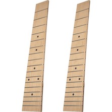 Perfk 2 Pcs Akçaağaç 17 Frets Ukulele Küçük Luthıer Araç Yedek Aksesuar (Yurt Dışından)