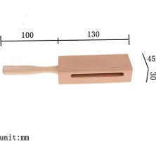 Perfk Elde Taşınmış Blok Clapper Çocuk Bebek Perküsyon Oyuncak 23 x 4. 5 x (Yurt Dışından)