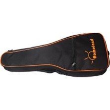 Perfk 23 '' Soprano Ukulele Uke Aksesuar Için 5mm Yastıklı Ukulele Gig Bag Yumuşak Kılıf (Yurt Dışından)