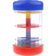 Perfk Yenilik Yağmur Yaper Yağmur Stick Hand Shaker Toddler Duyusal Geliştirme Oyuncak 3.54INCH M (Yurt Dışından)