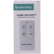 Uniywell Kablosuz Dış Ortam Sirenli Wifi Alarm Seti