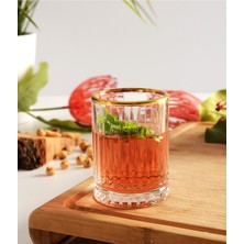 Elysia Golden Touch Kahve Yanı/Shot Bardağı 110 cc 6'lı